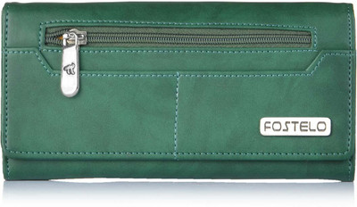 

Fostelo Casual Green Clutch