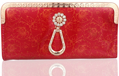 

Sunflower Party Red Clutch