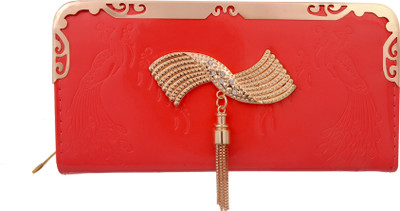 

Sunflower Party Red Clutch