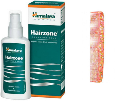 

Himalaya herbals hair-zone solution with comb(Set of 2)