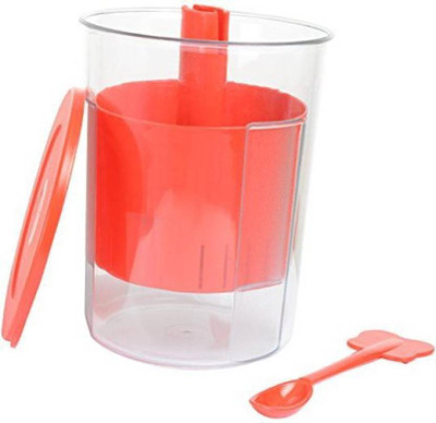 

Tranduious Pickle Jar And Container With Spoon 1 Piece Condiment Set(Plastic)