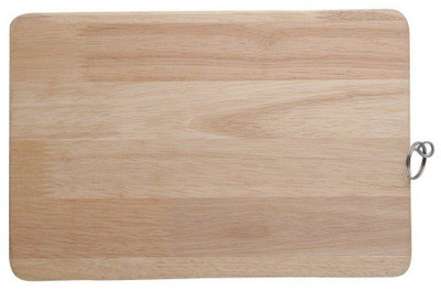 Tranduious Cutting Board For Kitchen Wooden chopping board Wooden Cutting Board(Beige Pack of 1)