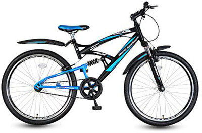 

Hero RX1 24T 24 T Mountain Cycle(Single Speed, Black, Blue)