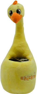 

Bag of Small Things 3 Compartments Felt Pen Stand(Yellow)