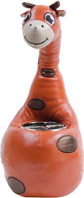 

Bag of Small Things 3 Compartments Felt Pen Stand(Brown)