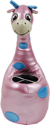 Bag of Small Things 3 Compartments Felt Pen Stand(Pink)