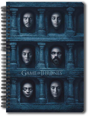 

MC SID RAZZ A5 Notebook(Game of Thrones, Multicolor, Pack of 2)
