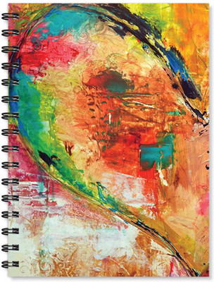 

100yellow A5 Notebook(Notebook | Painting Printed Notebook | Motivational Quotes Printed | Funny Printed Notebook | Designer Wire Bound Ruled Paper Sheets Personal & Office Stationary Notebooks Diary (A5 Size), Multicolor)