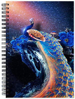 

VenTechno A5 Diary(Animal Designer Wirebound Ruled Paper Sheets Personal and Office Stationary Notebooks Diary, Multicolor)