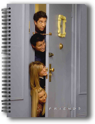 

MC SID RAZZ A5 Notebook(Friends-Tv Series, Multicolor, Pack of 2)
