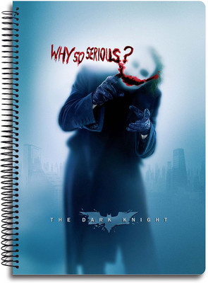 

MC SID RAZZ A4 Notebook(Joker, Multicolor, Pack of 4)