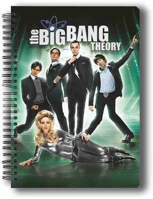 

MC SID RAZZ A5 Notebook(The Big Bang theory, Multicolor, Pack of 2)