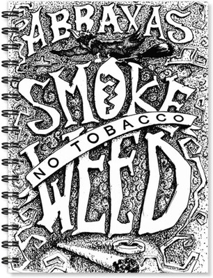100yellow A5 Notebook(Notebook | Weed Printed Notebook | Designer Wire Bound Ruled Paper Sheets Personal And Office Stationary Notebooks Diary (Black), Multicolor)