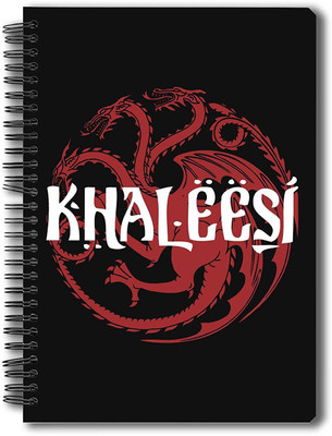 

MC SID RAZZ A5 Notebook(Game of Thrones, Multicolor, Pack of 2)
