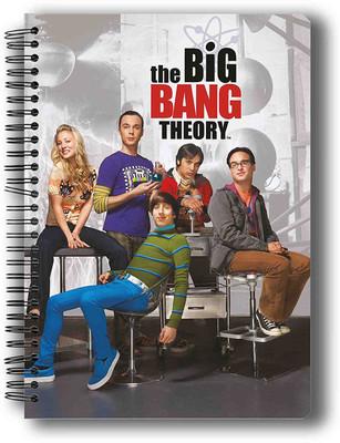 

MC SID RAZZ A5 Notebook(The Big Bang theory, Multicolor, Pack of 2)