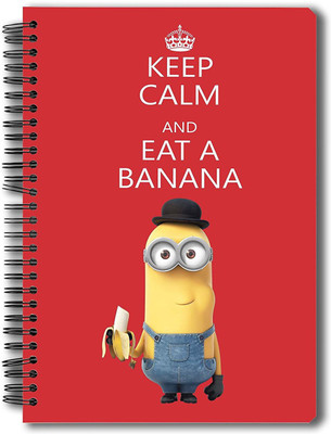 

MC SID RAZZ A5 Notebook(Minions, Multicolor, Pack of 2)