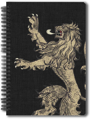 

MC SID RAZZ A5 Notebook(Game of Thrones, Multicolor, Pack of 4)