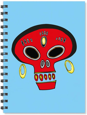 

100yellow A5 Notebook(Notebook | Funny Face Printed Notebook | Funny Quotes Printed | Designer Wire Bound Ruled Paper Sheets Personal And Office Stationary Notebooks Diary (Blue), Multicolor)