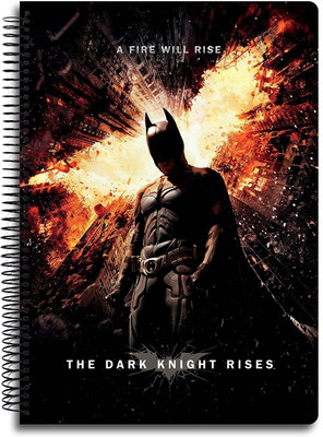 MC SID RAZZ A4 Notebook(Batman, Multicolor, Pack of 2)