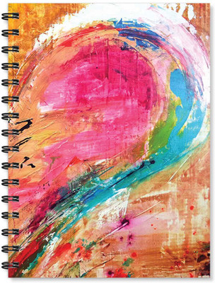 

100yellow A5 Notebook(Notebook | Painting Printed Notebook , Motivational Quotes Printed | Funny Printed Notebook | Designer Wire Bound Ruled Paper Sheets Personal And Office Stationary Notebooks Diary (A5 Size), Multicolor)