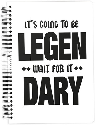 

MC SID RAZZ A5 Notebook(Quote, Multicolor, Pack of 2)