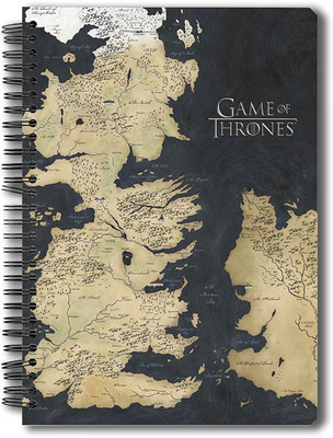 

MC SID RAZZ A5 Notebook(Game of Thrones, Multicolor, Pack of 4)