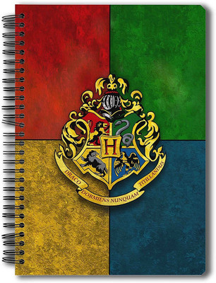 MC SID RAZZ A5 Notebook(Harry Potter, Multicolor, Pack of 4)
