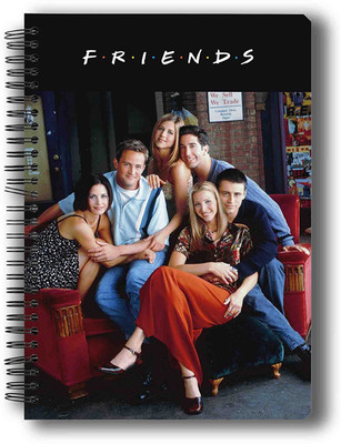 

MC SID RAZZ A5 Notebook(Friends-Tv Series, Multicolor, Pack of 2)