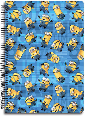 

MC SID RAZZ A4 Notebook(Minions, Multicolor, Pack of 4)