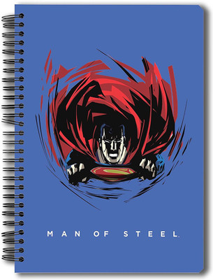 

MC SID RAZZ A5 Notebook(Superman, Multicolor, Pack of 2)