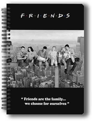 

MC SID RAZZ A5 Notebook(Friends-Tv Series, Multicolor, Pack of 2)