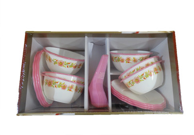 

Greenmax Home Wave Soup Plastic Bowl Set(Pink, Pack of 1)
