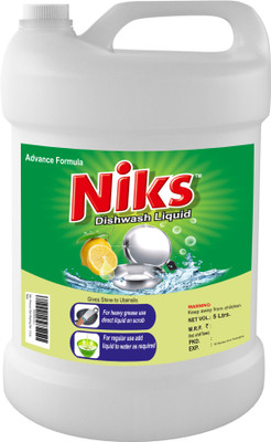 

NIKS Premium 5 Ltrs Dish Cleaning Gel(Lemon, 5 L)