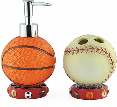 

Shresmo Kiddo Polyresin Bathroom Set(Pack of 2)