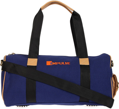 

Impulse Canvas A Blue Travel Duffel Bag(Blue)