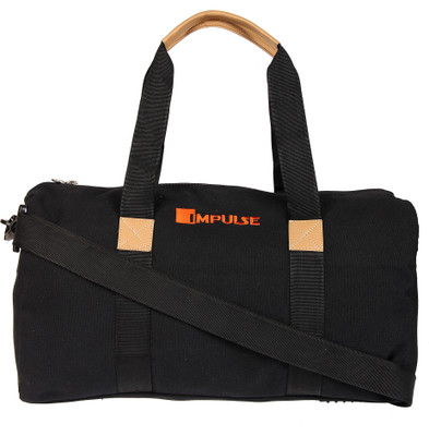 Impulse Canvas B Black Travel Duffel Bag(Black)