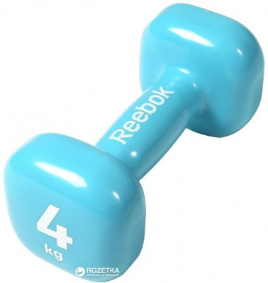 

REEBOK Fitness Fixed Weight Dumbbell(4 kg), Blue