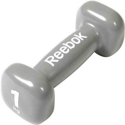 

REEBOK Fitness Fixed Weight Dumbbell(1 kg), Grey
