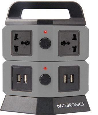 

Zebronics ZEB - TS202 POWER GRIP Socket Surge Protector 4 A Two Pin Socket
