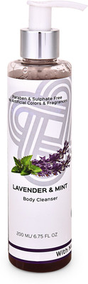 

Teal & Terra Face & Body Cleanser with Lavender Oil, Mint, Neem Oil, Hibiscus & Aloe Vera Body Cleanser (200 ml) Face Wash(200 ml)