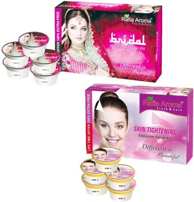 

rafia aroma Bridal Skin Tightening Exclusive Facial Kit 660 g(Set of 2)