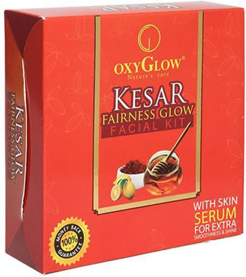 

OxyGlow Cosmetics OxyGlow KESAR FAIRNESS GLOW FACIAL KIT 165 g