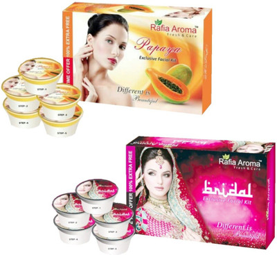 

rafia aroma Papaya Bridal Exclusive Facial Kit 660 g(Set of 2)