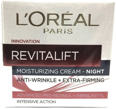 

L'Oreal Paris Paris REVITALIFT MOSTURIZING CREAM - NIGHT ANTI-WRINKLE + EXTRA-FIRMING(50 ml)