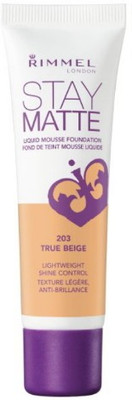 

Rimmel London Stay Matte Liquid Mousse Foundation(True Beige)