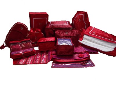 

Glitter Women Cloths Organizer Special Combo(Red)