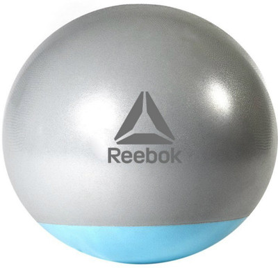 

REEBOK Two Tone Gym Ball, Blue;grey