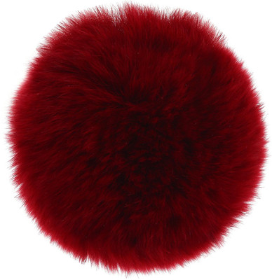 

FAYON Fashion Statement Red Soft Funky Ball Rubber Band(Red)