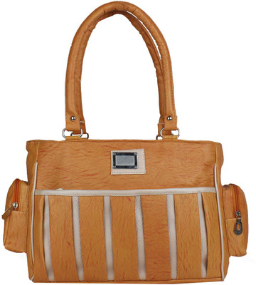 

Savitri Arts Hand-held Bag(Brown, Grey)