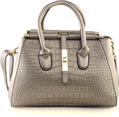 

Aashka Hand-held Bag(Grey)